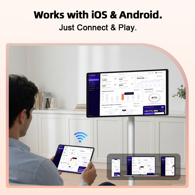 21.5 Inch IPS Android TV Telev - Smart Home Uses 评论和价格
