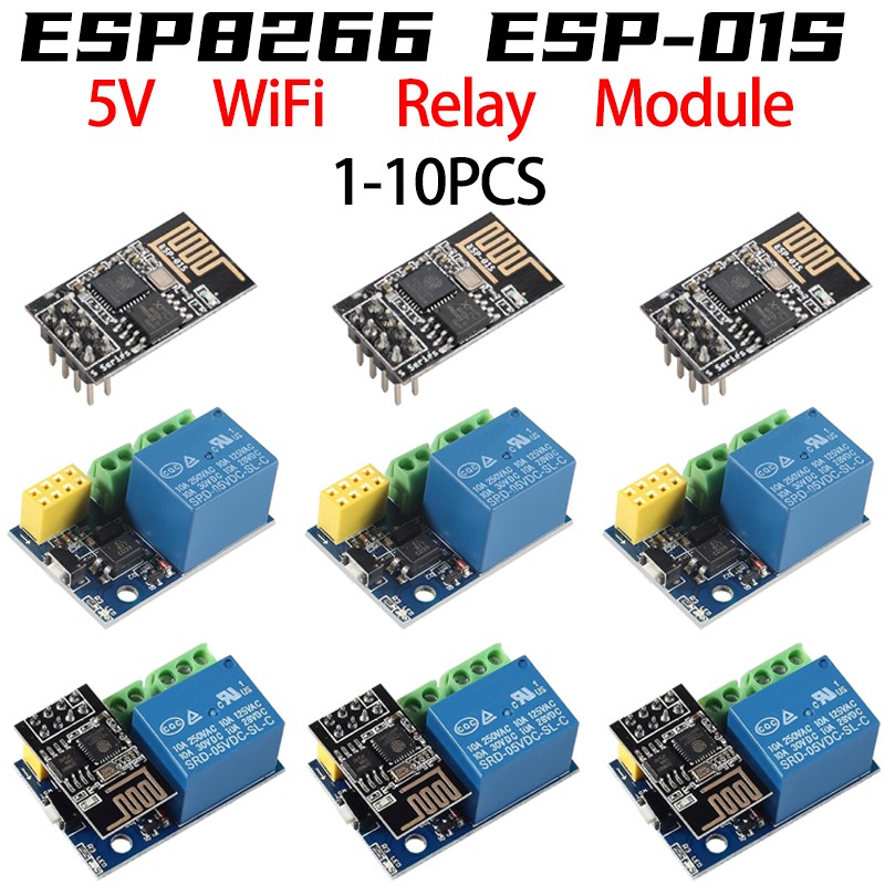 ESP8266 ESP-01 ESP-01S 5V WiFi - Smart Home Arduino Uno 评论和价格