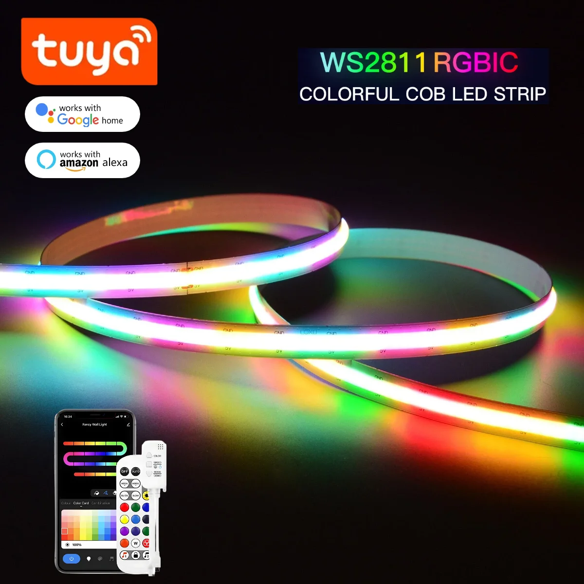 Smart TUYA WS2811 RGB IC Dream - Smart Home Llm 评论和价格