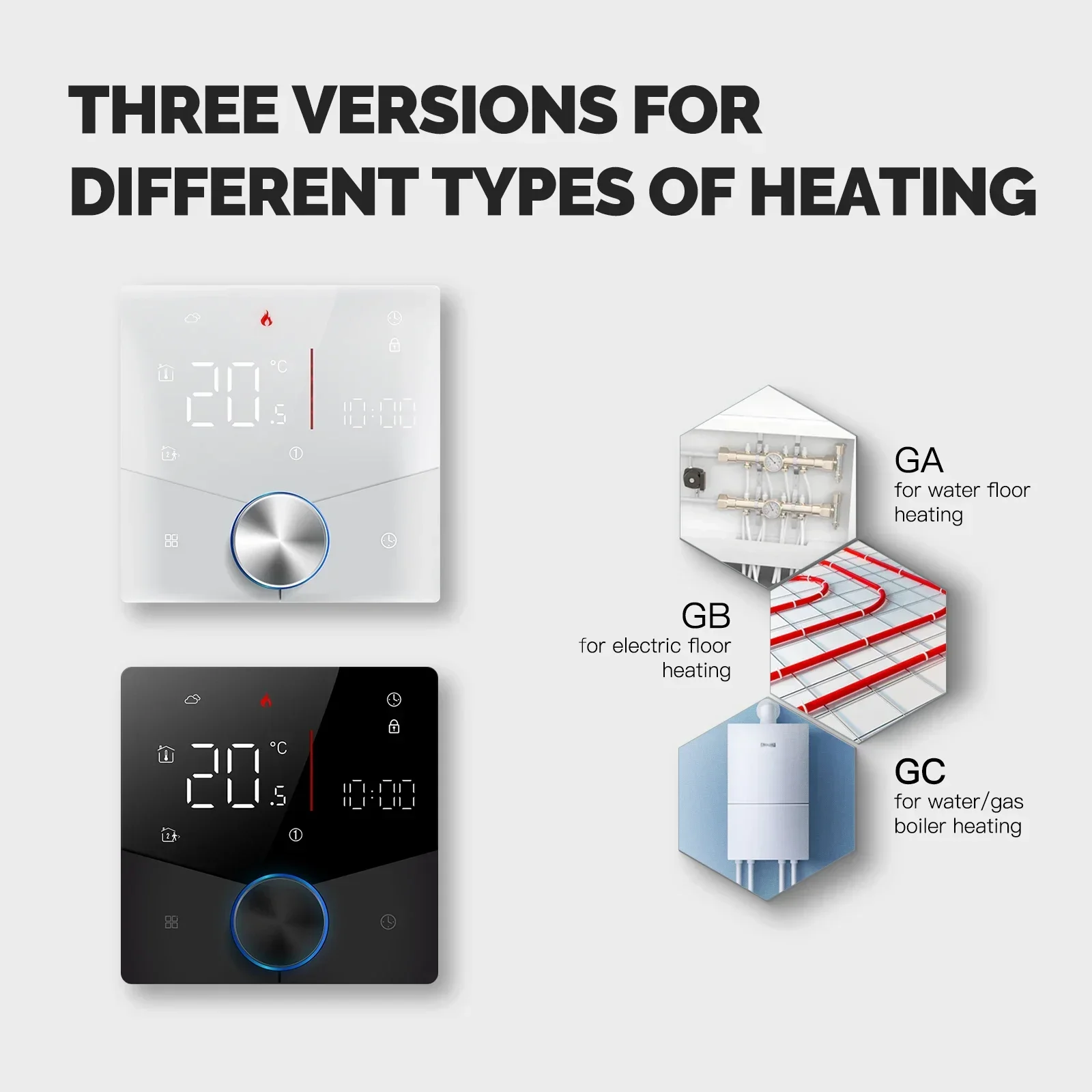 MOES Tuya WiFi Smart Knob Ther - Smart Home Package 评论和价格