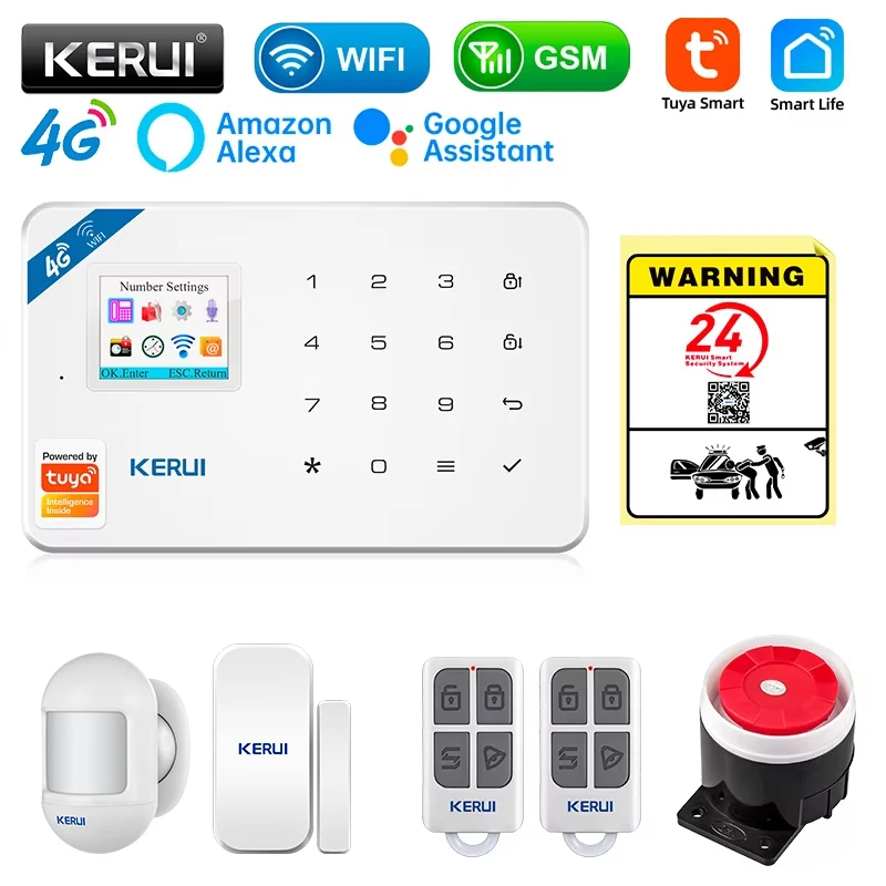 KERUI Security Alarm System Ki - Smart Home Package 评论和价格