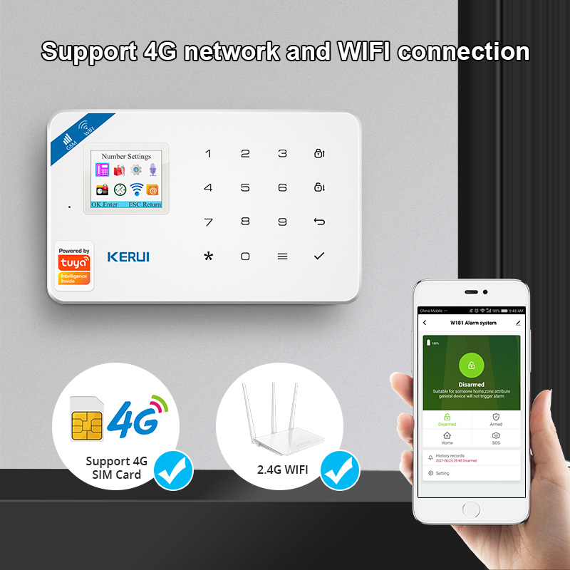 KERUI Security Alarm System Ki - Smart Home Package 评论和价格