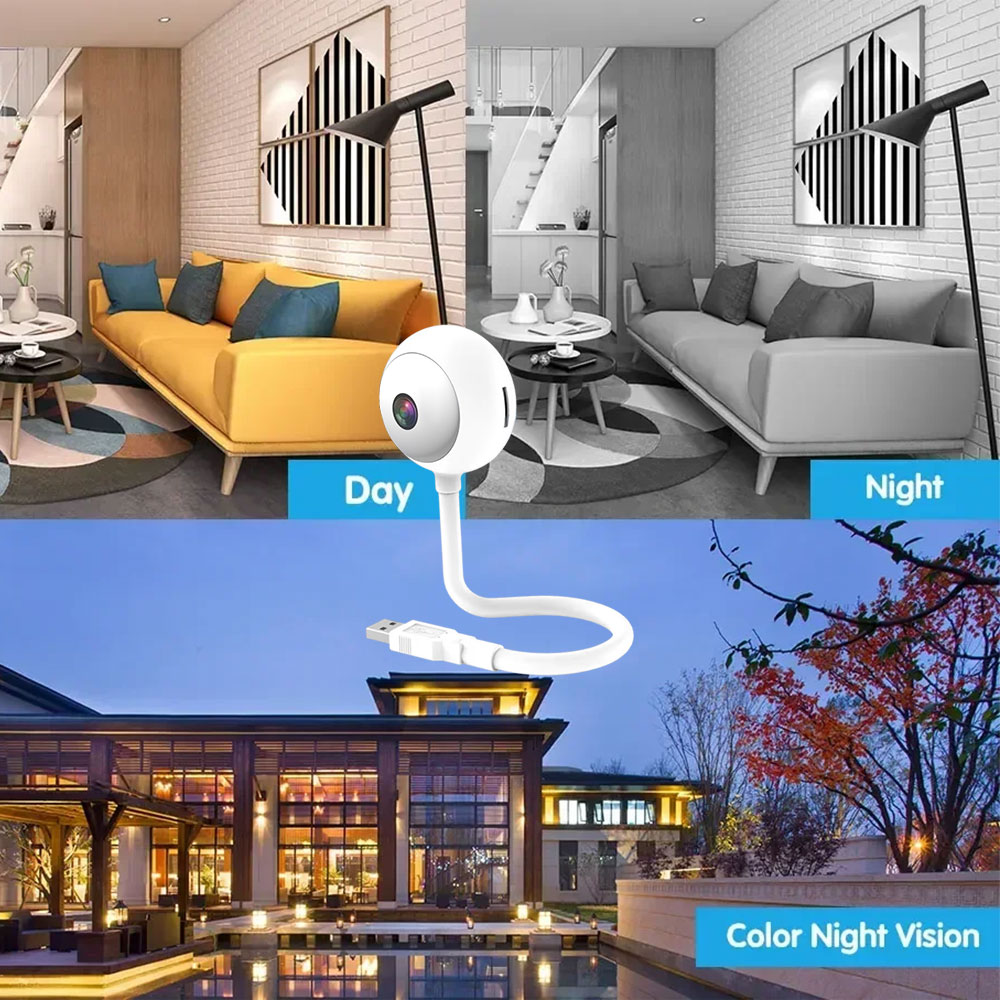 5MP Indoor USB Light Bulb WiFi - Smart Baby Night Light 评论和价格