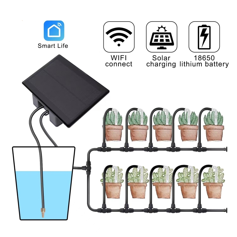 WIFI Solar Automatic Watering  - Smart Home Package 评论和价格