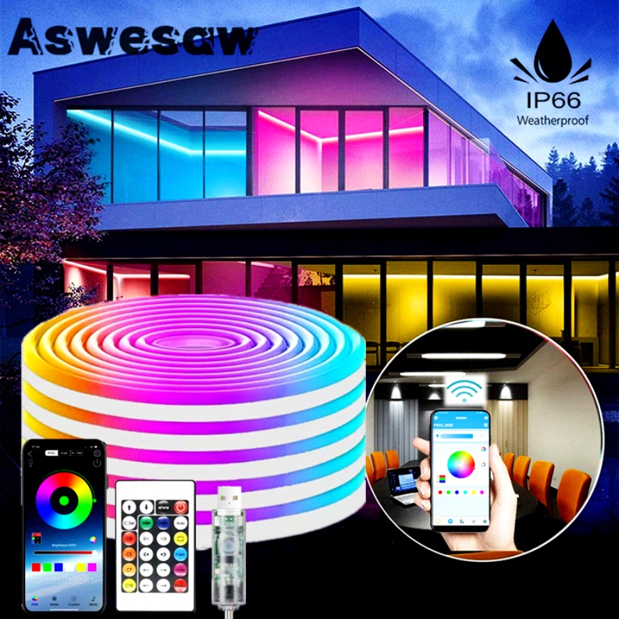 5m USB Smart Control RGB Neon  - Smart Home Llm 评论和价格