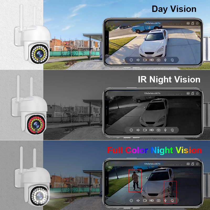 Smar 3MP Wireless CCTV Securit - Smart Home Outdoor Camera 评论和价格