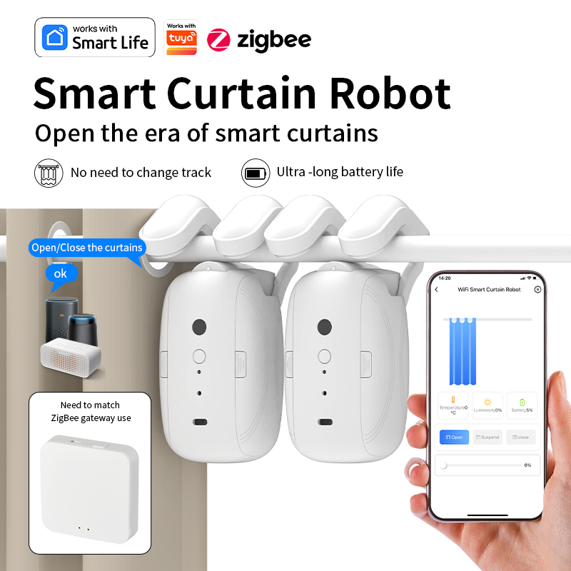 Zigbee Smart Curtain Driver Ro - Smart Home Device 评论和价格