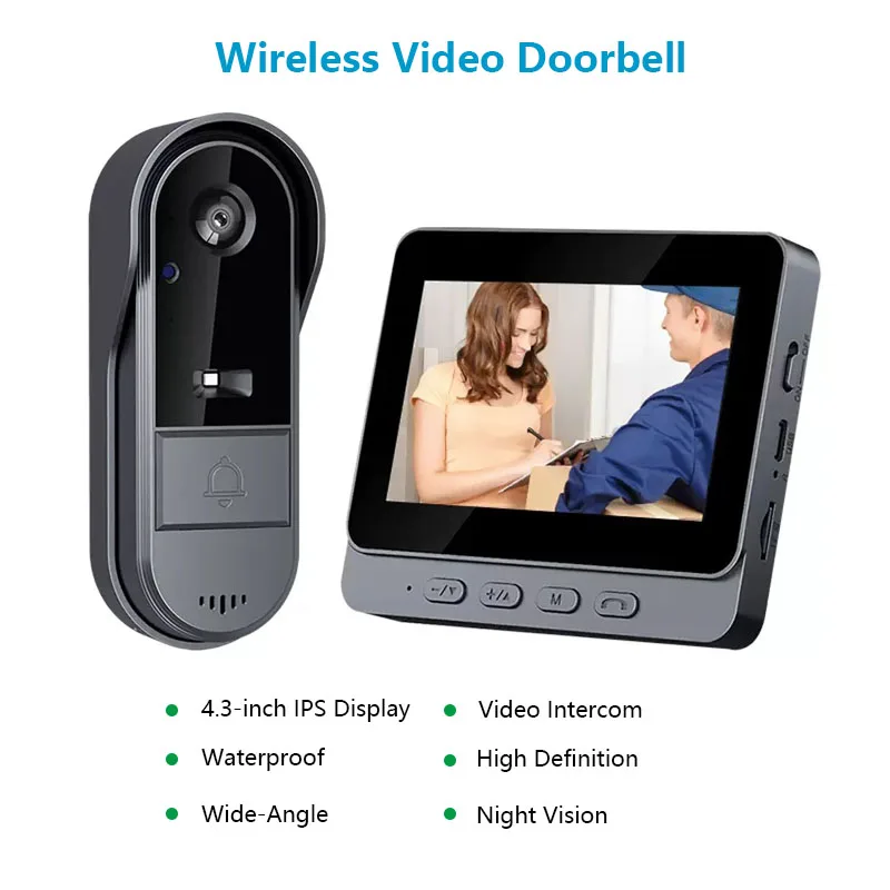 Outdoor Wireless Intercom Door - Smart Home Outdoor Camera 评论和价格