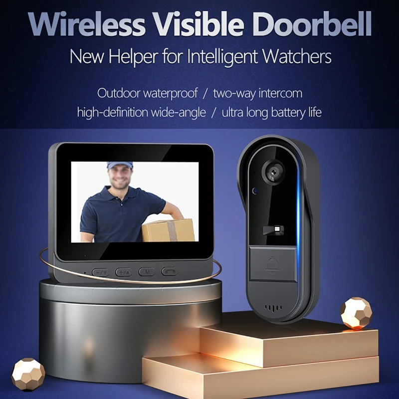Outdoor Wireless Intercom Door - Smart Home Outdoor Camera 评论和价格