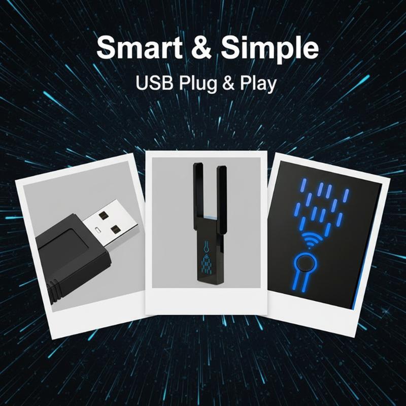 Dual Band 1300Mbps WiFi Range  - Smart Home Network 评论和价格