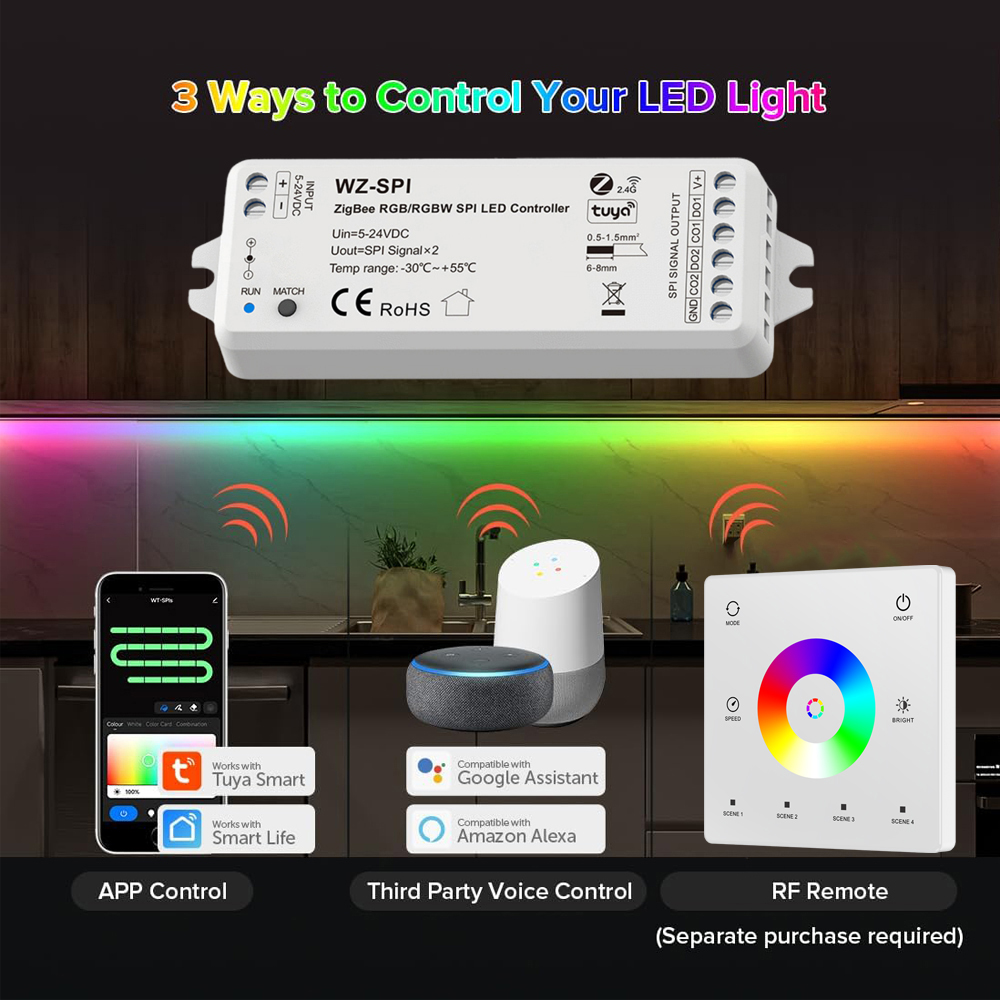 CENFAYA ZigBee RGB RGBW SPI LE - Smart Home Llm 评论和价格